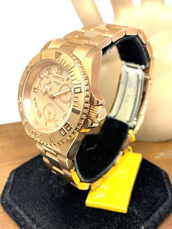 Invicta Women\'s Watch 17525 Angel Quartz Rose Gold Tone Stainless Steel 40mm main image 15